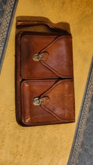 Borsello vintage pelle marrone