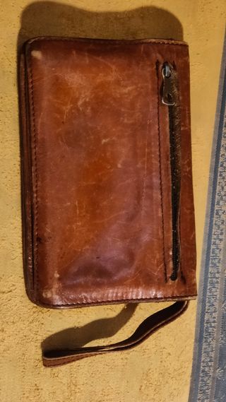 Borsello vintage pelle marrone