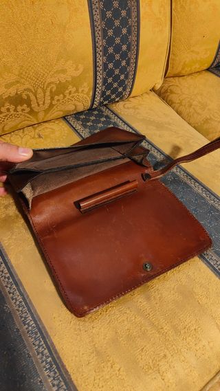 Borsello vintage pelle marrone