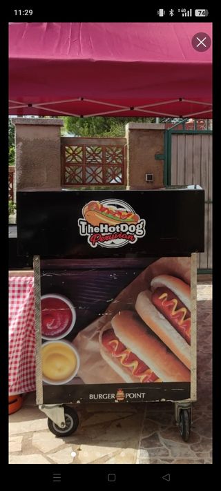 Alquiler carro Hotdogs 