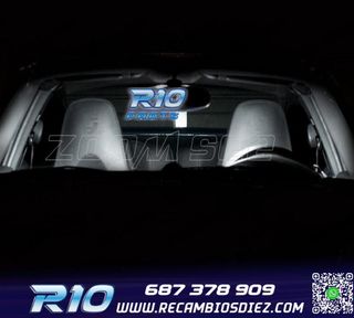 KIT 12 BOMBILLAS LED INTERIOR PARA PORSCHE 911 997 CARRERA T