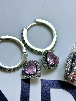 Colgante y pendientes Pandora Plata 925