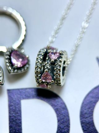 Colgante y pendientes Pandora Plata 925