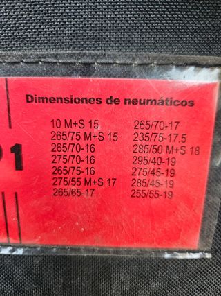 Cadenas Nieve 4x4 Sportauto 112-SP1