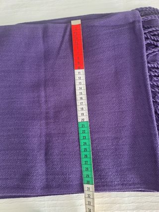 Faja  de baturro morada adulto. 