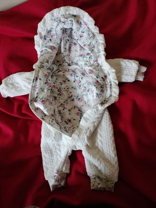 Buzo bebé niña, talla recién nacido