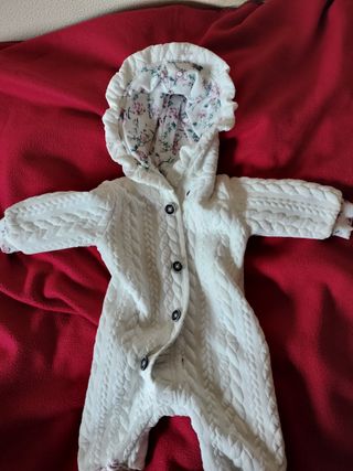 Buzo bebé niña, talla recién nacido
