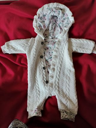 Buzo bebé niña, talla recién nacido