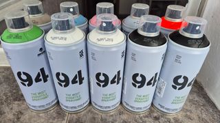 10 Sprays MTN 94 - Colores Mate