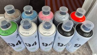 10 Sprays MTN 94 - Colores Mate