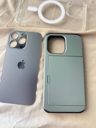 Vetro posteriore per iPhone 13 Pro - nero siderale 