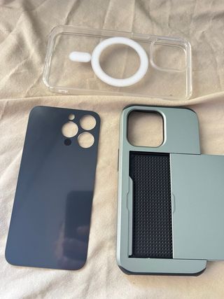 Vetro posteriore per iPhone 13 Pro - nero siderale 