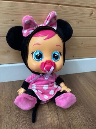 Muñeca Bebe Llorón Tiny Minnie