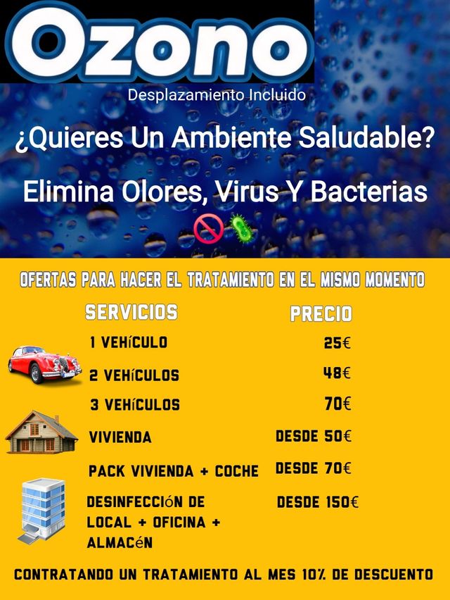 Ozono para tu coche