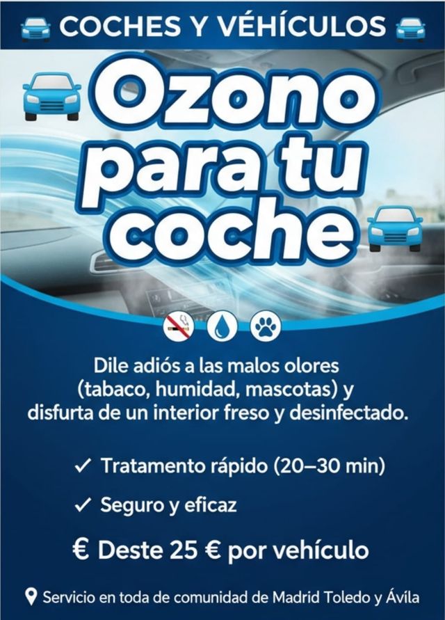 Ozono para tu coche