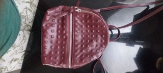 Mochila Zara - Piel roja