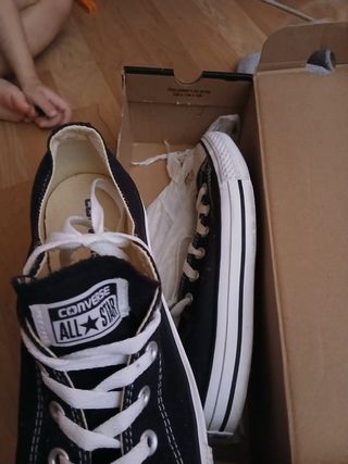 Converse negras - Talla 41
