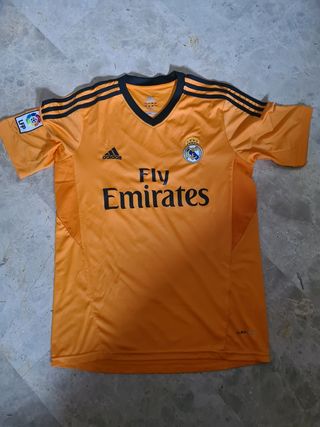 Camiseta Real Madrid 2014 Gareth Bale Naranja