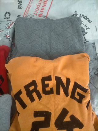 Sudaderas niño 8 años - 5 uds