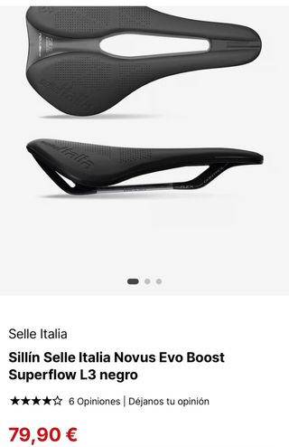 Sillín Selle Italia Novus Evo