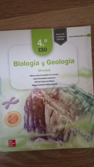 Biología y Geología 4.º ESO - Diversia: Diversia