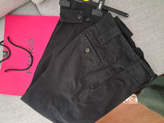 Pantalón Cargo Negro