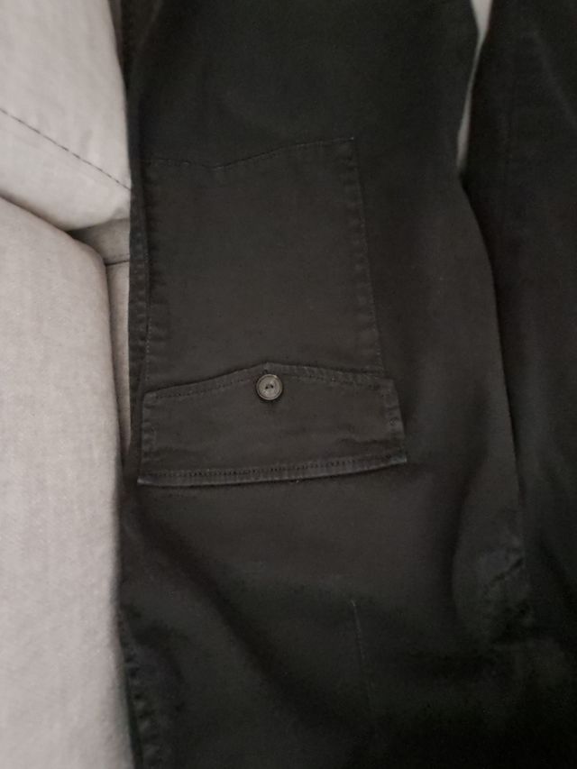 Pantalón Cargo Negro