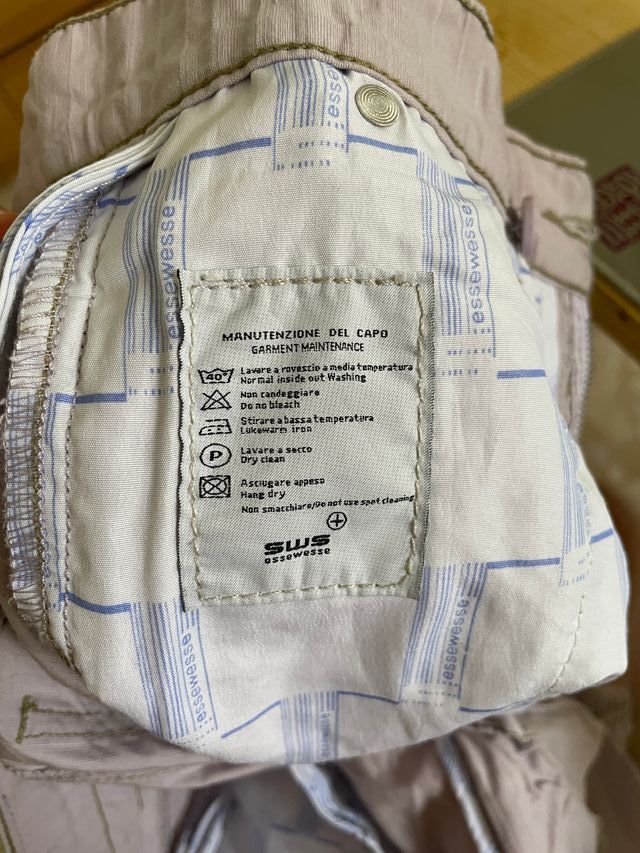 Bermuda Uomo Cotone Grigio