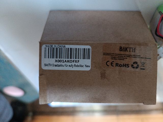 Batería Robot Conga  1090, 990, 950 , 1790.