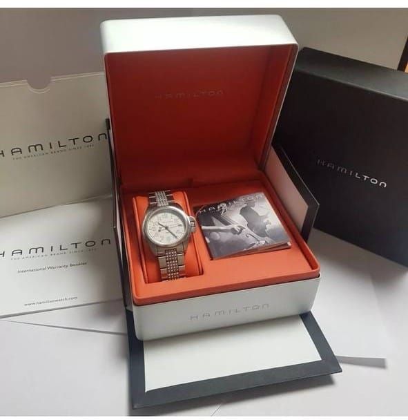 Reloj Hamilton Khaki - Beige/Plata