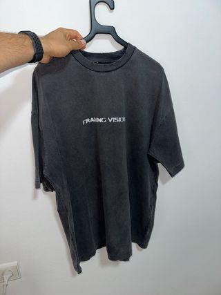 Camiseta negra Pull&Bear M - Oversize