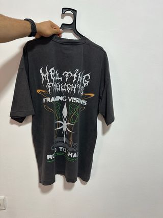 Camiseta negra Pull&Bear M - Oversize