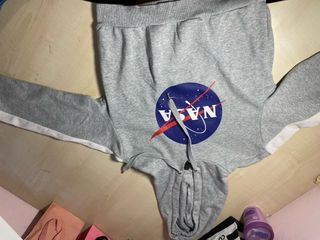 Sudadera NASA Gris
