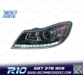 FAROS PARA SKODA OCTAVIA LIM KOMBI 09-13 NEGRO