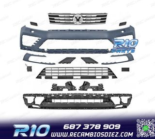 PARAGOLPES DELANTERO VOLKSWAGEN VW TOUAREG 14-18 LOOK R-LINE