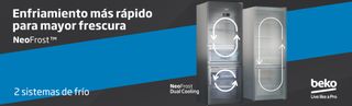 FRIGORIFICO BEKO COMBI INOX