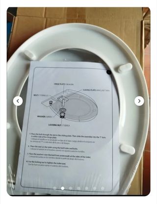 STOCK TAPA WC AMORTIGUADA 50% DESCUENTO COMPATIBLE