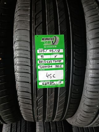 225 45 18 91V BRIDGESTONE TURANZA TOO1 