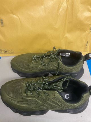 Scarpe sportive uomo verde oliva