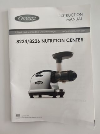 Extractor Omega 8224/8226 prensado en frío