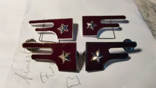 Mostrine stellette nastrini 2a guerra Esercito Ita