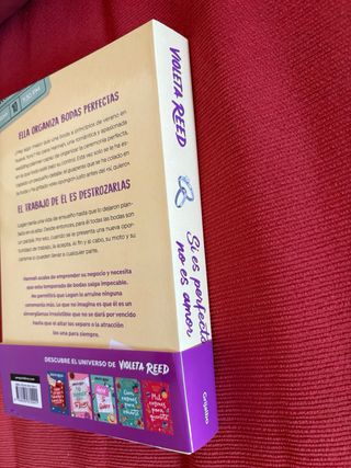 Libro NUEVO 'Si es perfecto no es amor'
