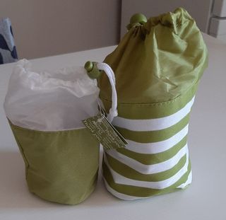 2 Sacchetti Yves Rocher Porta Trucchi-Verde