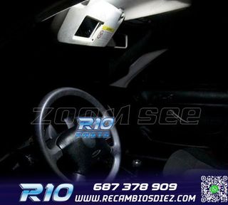 KIT 15 BOMBILLAS LED INTERIOR PARA VOLKSWAGEN VW GOLF 4 MK4 