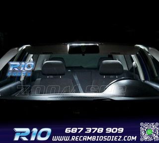 KIT 15 BOMBILLAS LED INTERIOR PARA VOLKSWAGEN VW GOLF 4 MK4 