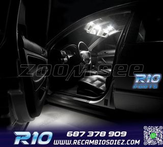 KIT 11 BOMBILLAS LED INTERIOR PARA VOLKSWAGEN VW VOLKSWAGEN 
