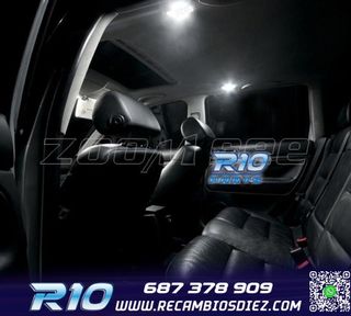 KIT 11 BOMBILLAS LED INTERIOR PARA VOLKSWAGEN VW VOLKSWAGEN 