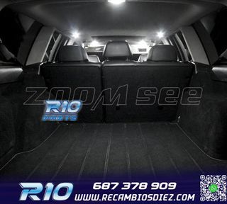 KIT 11 BOMBILLAS LED INTERIOR PARA VOLKSWAGEN VW VOLKSWAGEN 