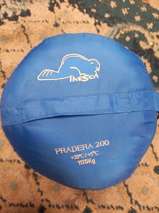 Saco dormir INESCA Pradera 200 Azul