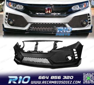 PARAGOLPES DELANTERO HONDA CIVIC 16- LOOK TYPE R